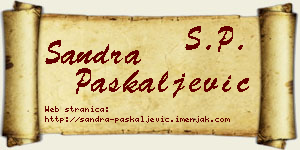 Sandra Paskaljević vizit kartica